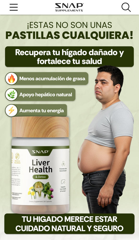 Liver Health SNAP - Desintoxica tu Hígado en 7 días